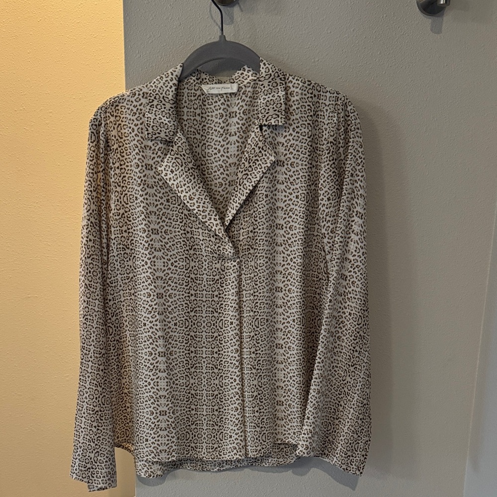Leopard Print Blouse